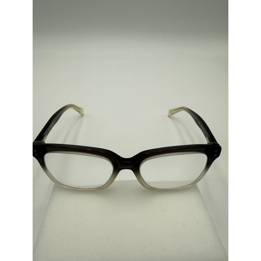 Diesel Eyeglasses Unisex 53mm Black Gradient DL5037 Fair Repaired Square Frame
